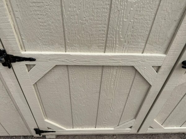 12x16 High Barn shed door
