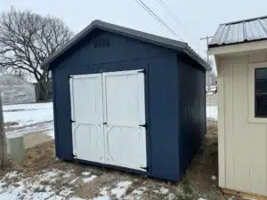 Navy Ranch shed in shed lot