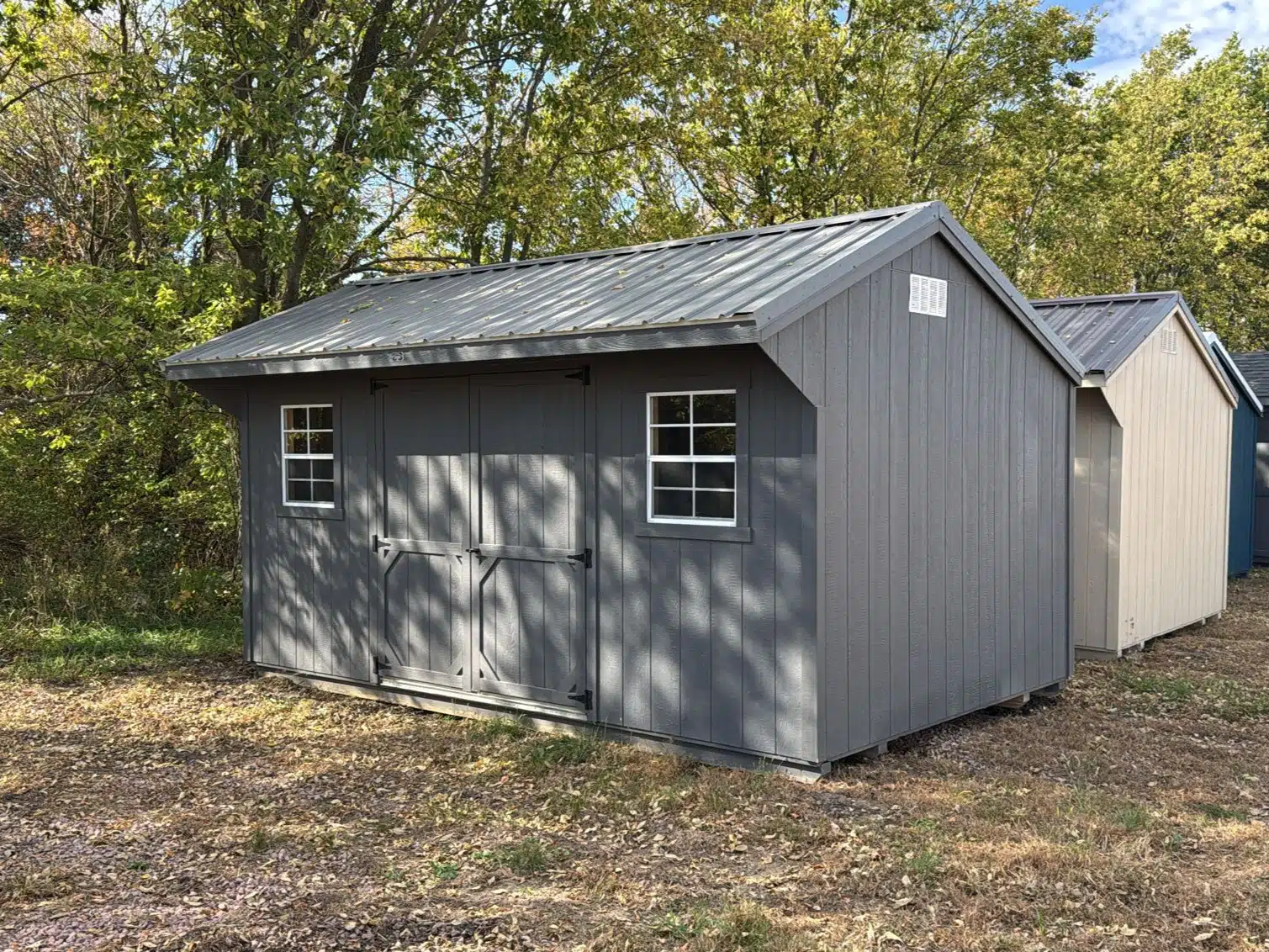10x16 Quaker Shed. #6321