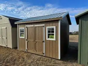 Brown Ranch shed in shed lot