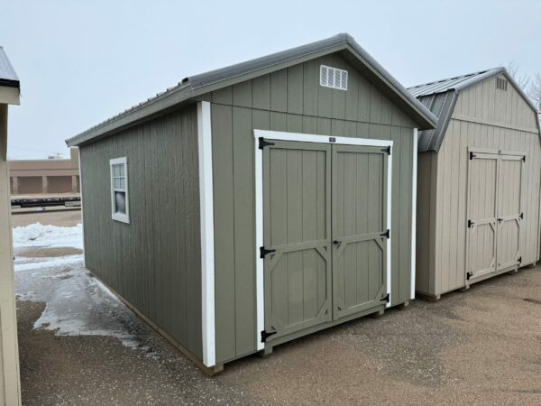 Gray Ranch shed in shed lot