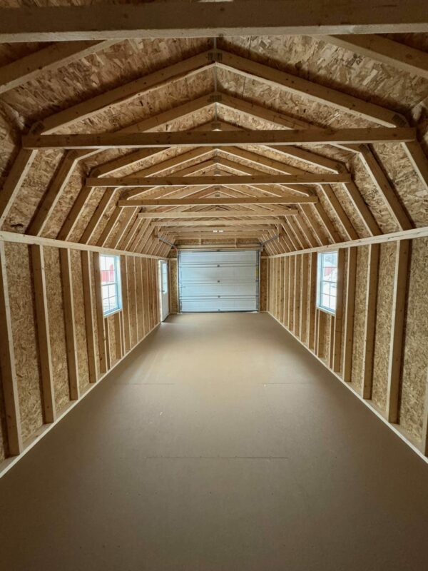 High Barn shed interior