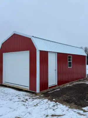 14x24 High Barn Garage. #6903