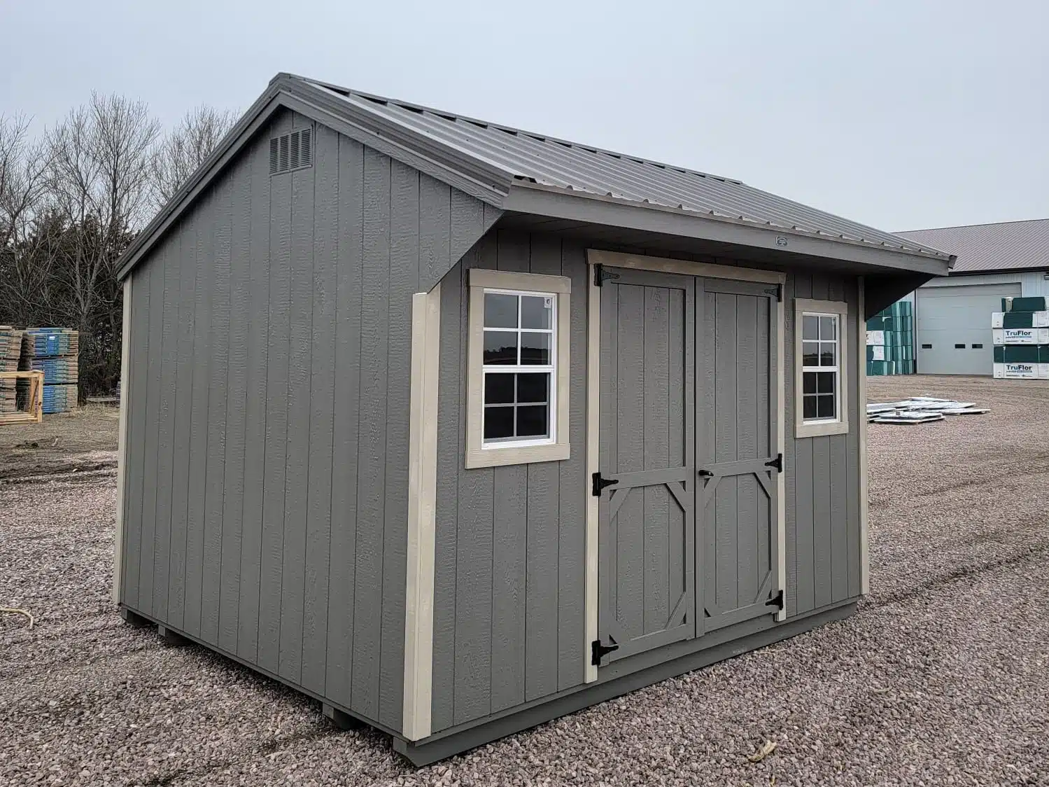 10x12 Quaker Shed. #6959