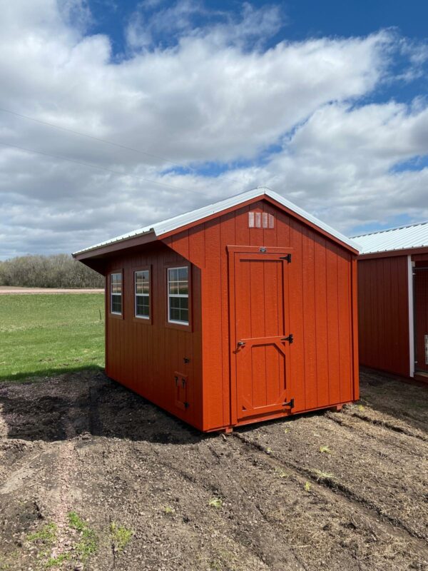8x12 Chicken Coop  #6963