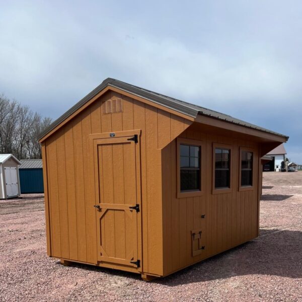 8 x 12 Chicken coop. #7042