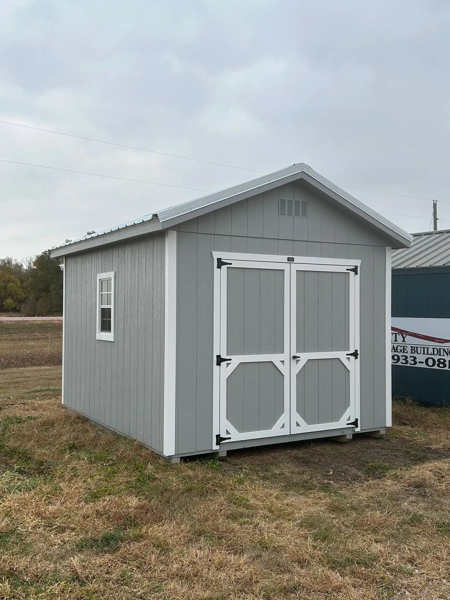 10x12 Ranch Shed. #7261