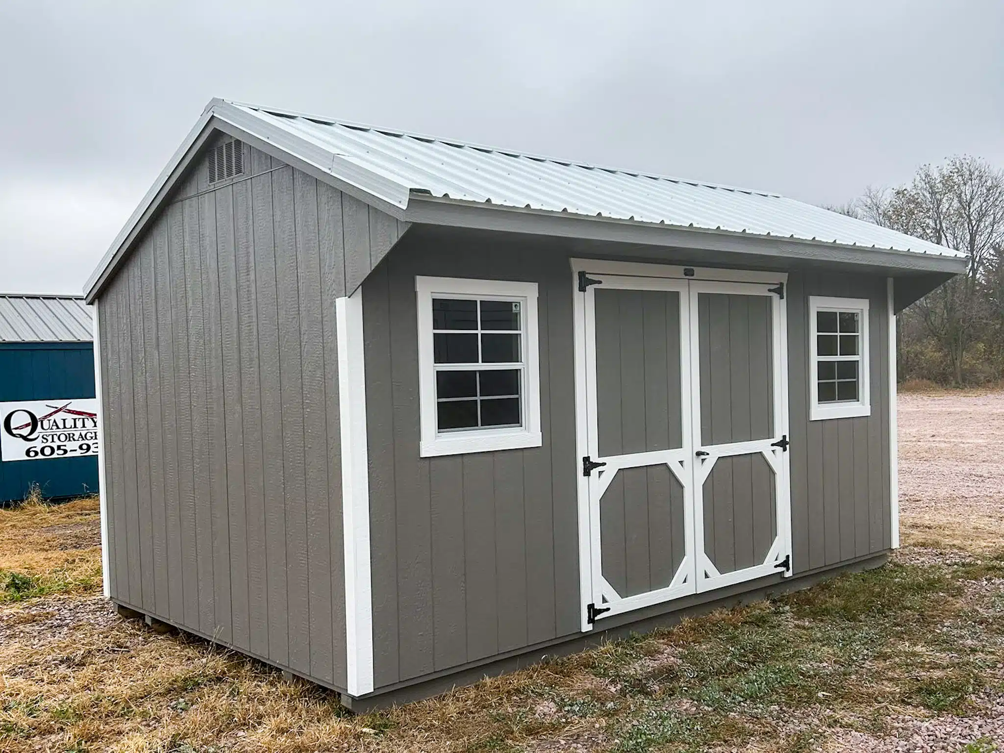 10x16 Quaker Shed. #7264