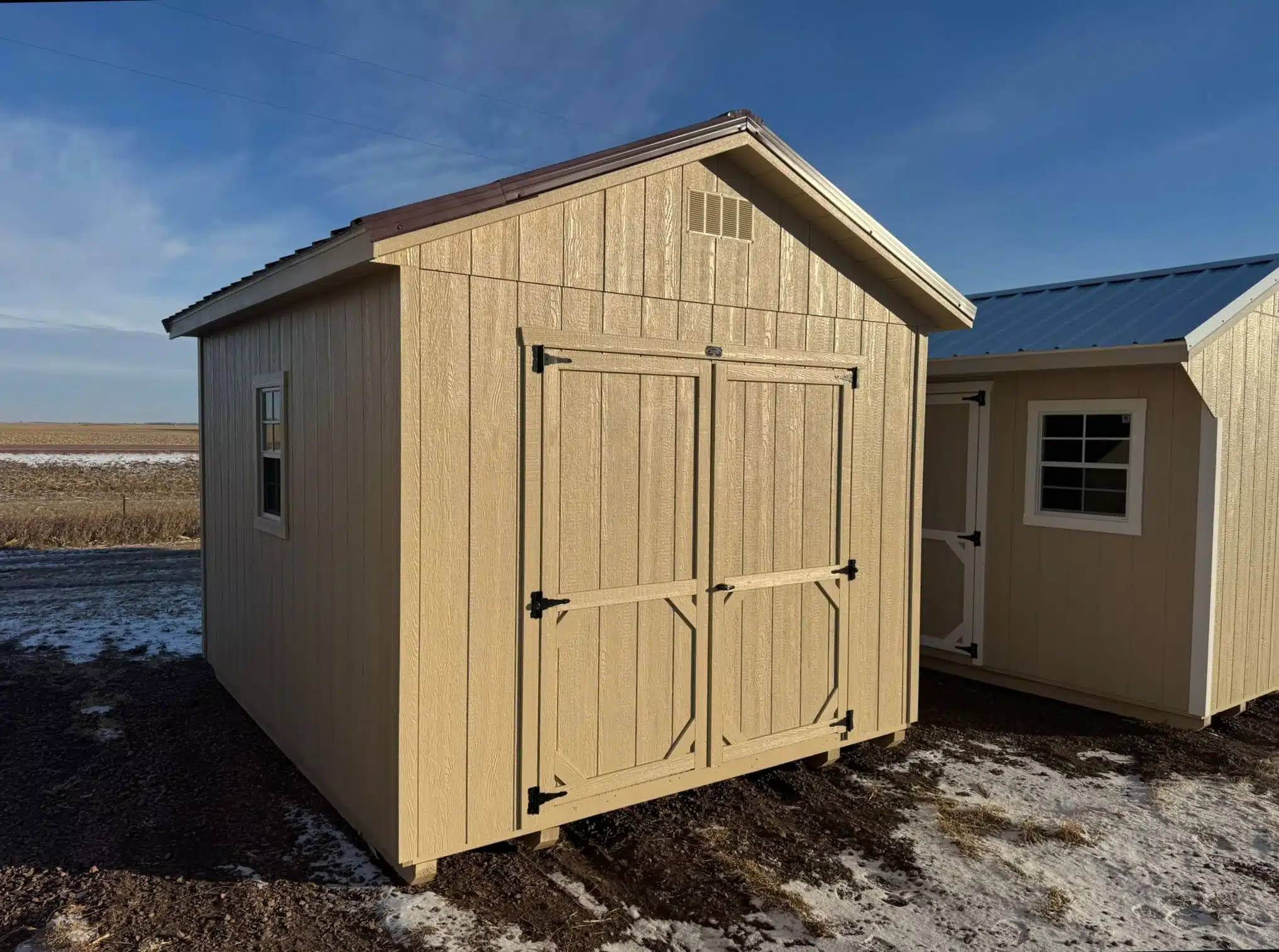 10x12 Ranch Shed. #7297