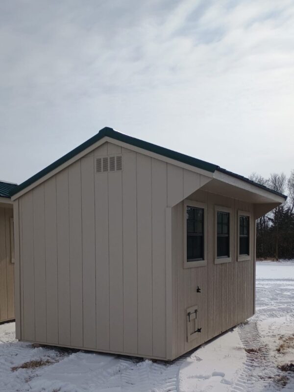 8 x 12 chicken Coop. #7313