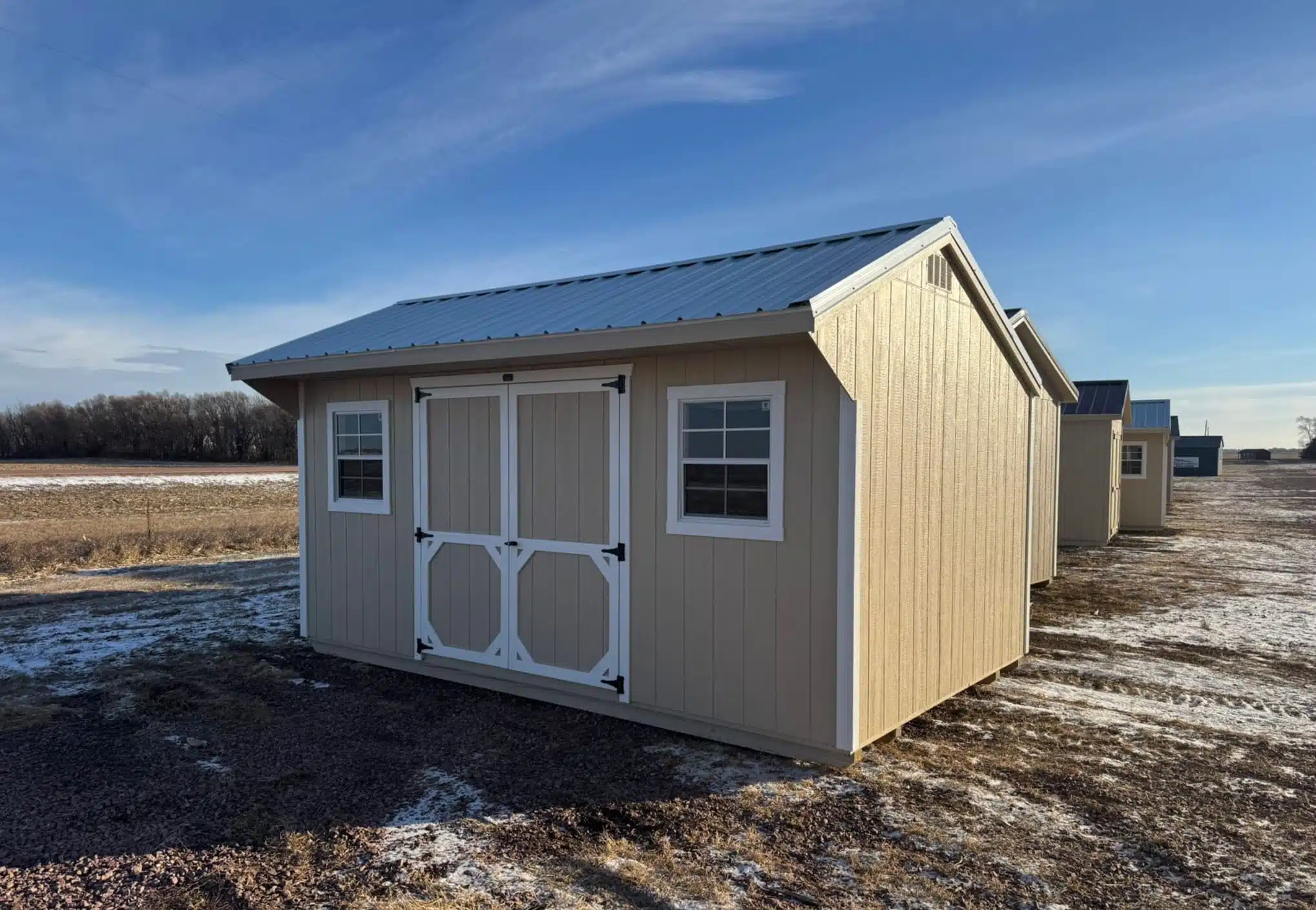 10 x 16 Quaker Shed. #7318