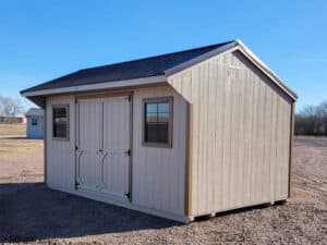 10x16 Quaker Shed. #7330