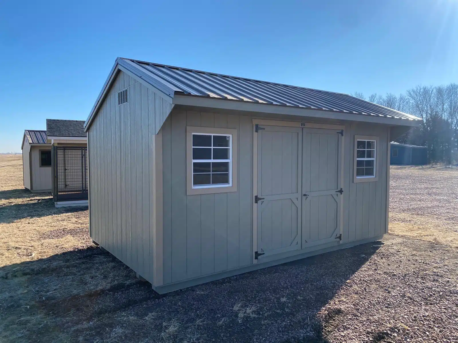 10x16 Quaker Shed. #7352