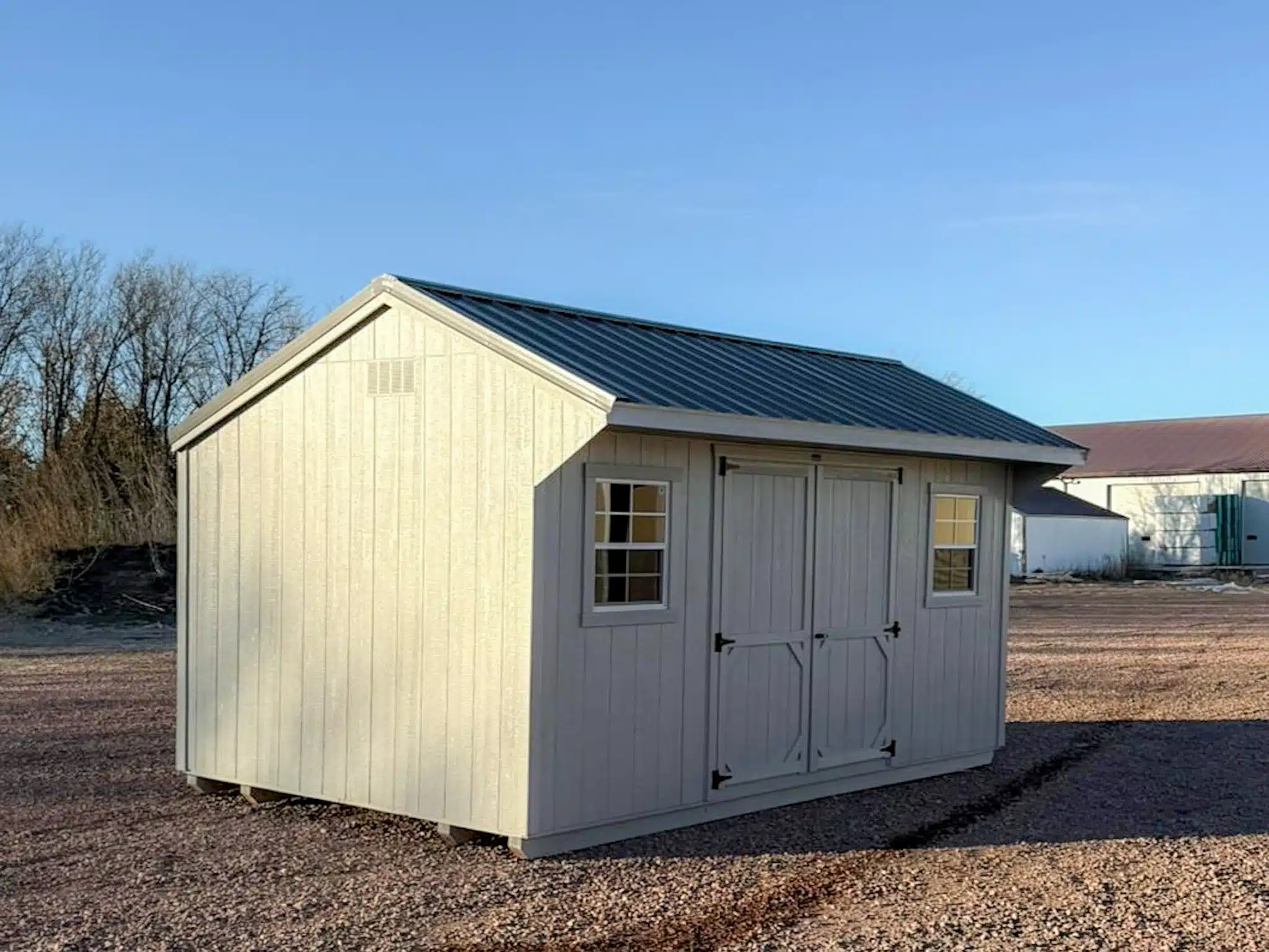 10x16 Quaker Shed. #7354