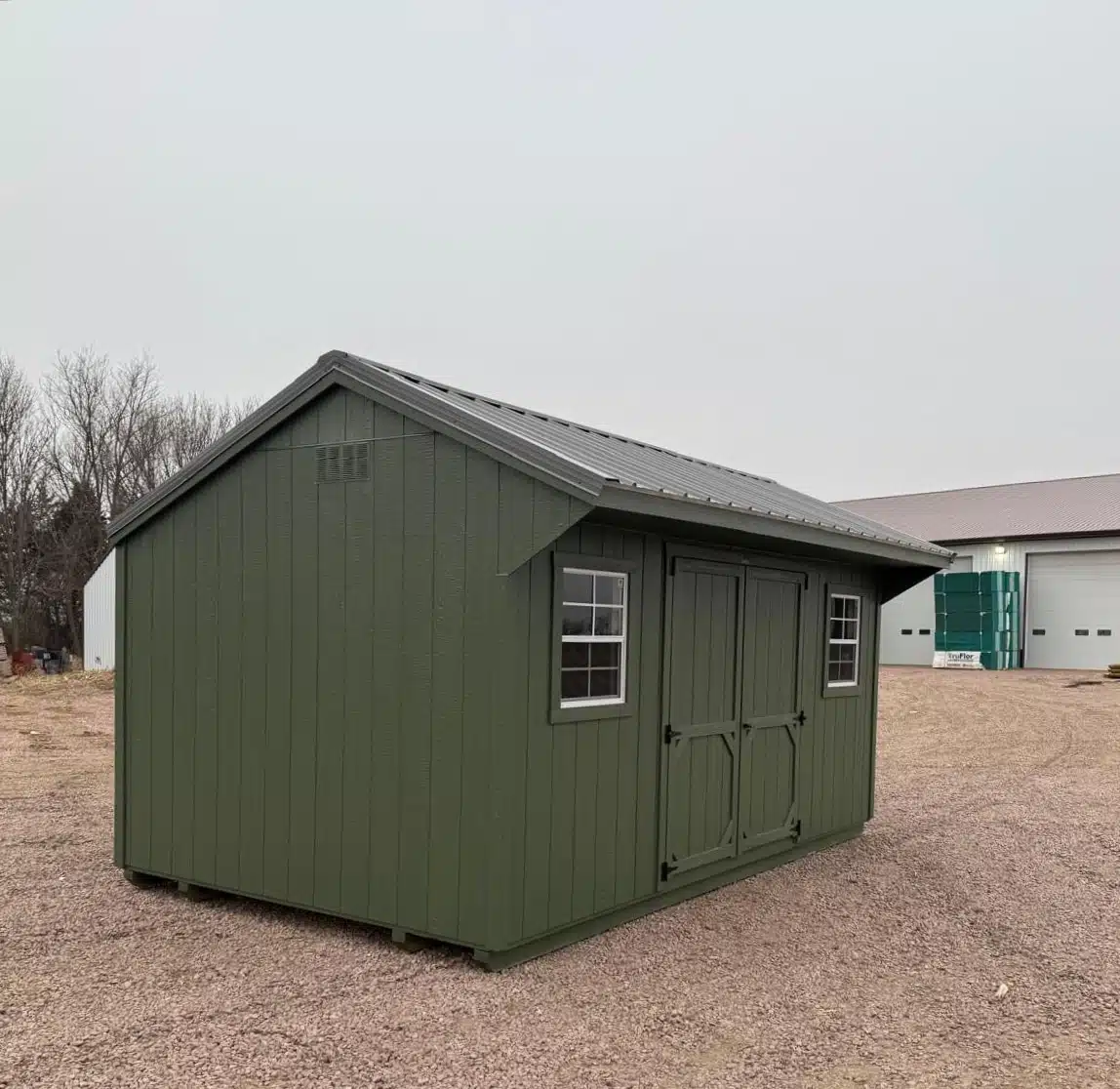 10x16 quaker Shed. #7357