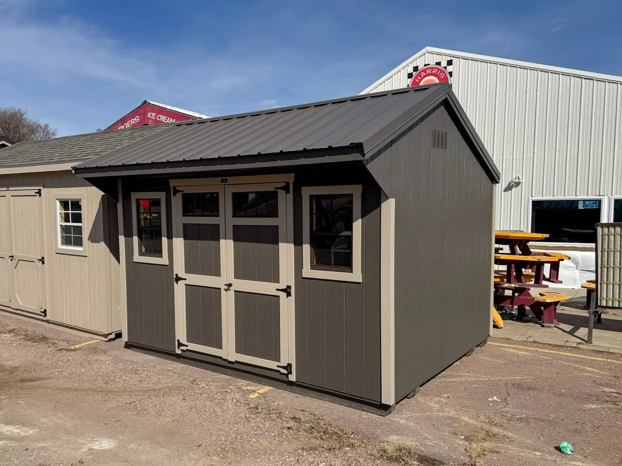 10x12 Quaker Shed. #7361