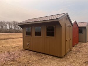 8 x 12 Chicken Coop. #7381