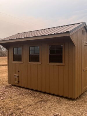 8 x 12 Chicken Coop. #7383