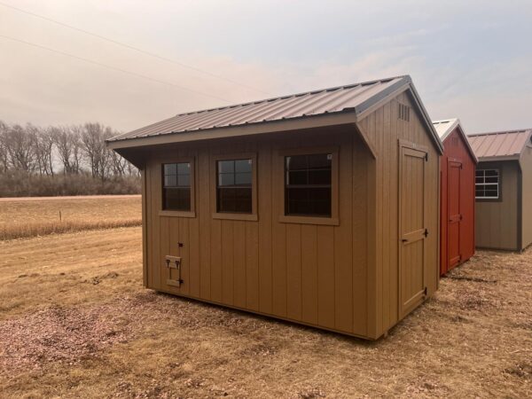 8 x 12 Chicken Coop. #7383