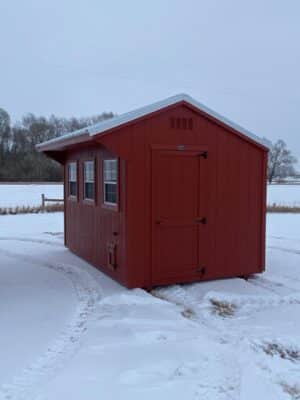 8 X 12 Chicken Coop. #7392