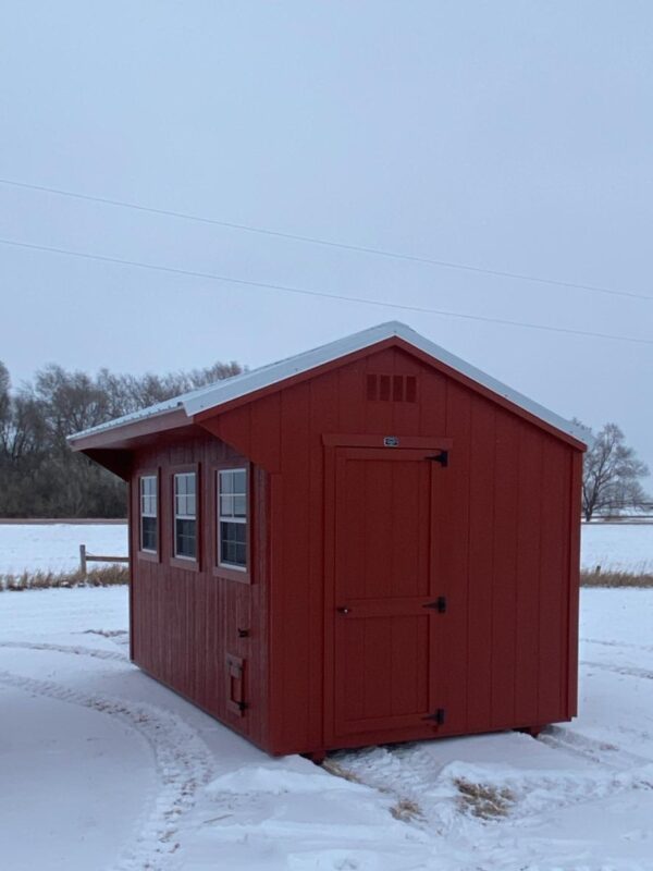 8 x 12 Chicken Coop. #7393