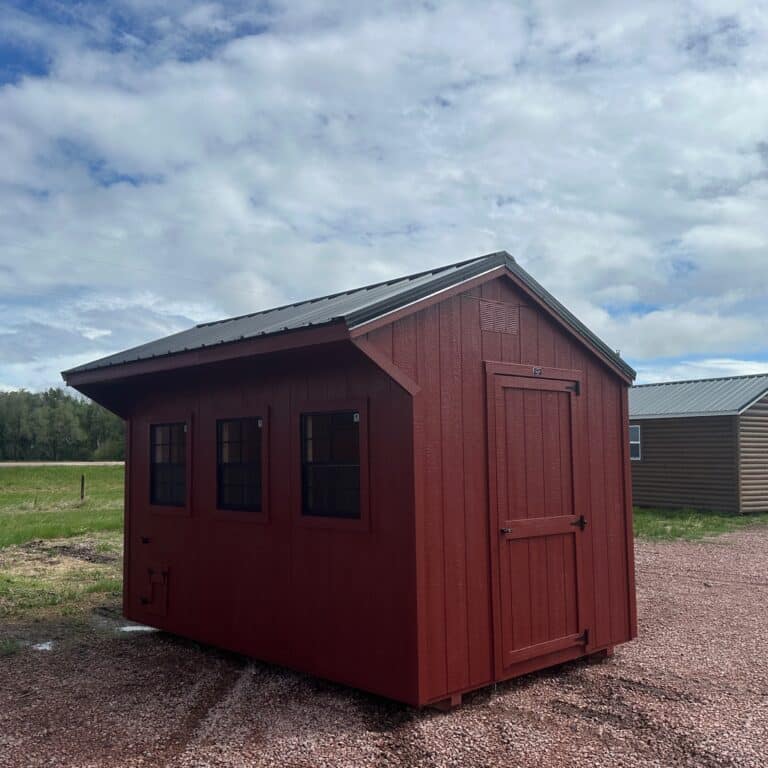 8 x 12 Chicken Coop. #7421