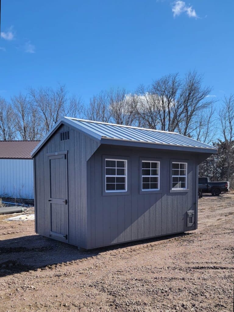 8 x 12 Chicken Coop. #7444
