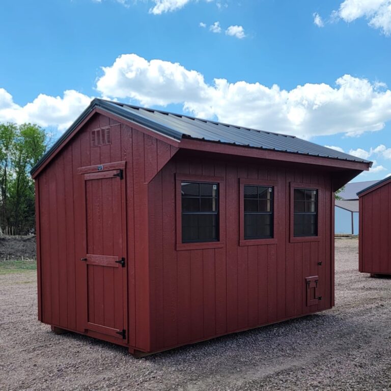 8 x 12 Chicken Coop. #7516