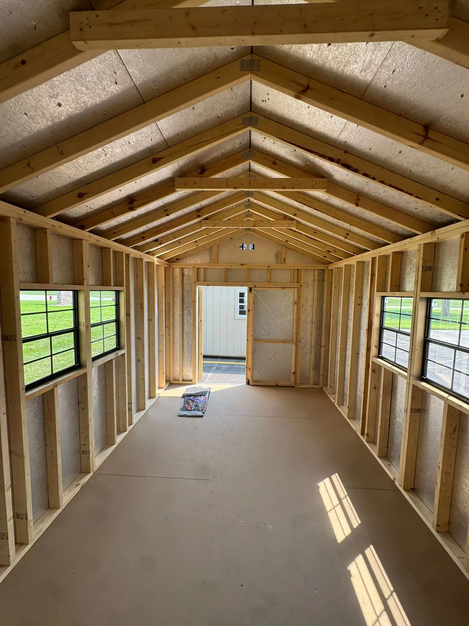 10x16 Ranch Shed. #7558 - Image 2