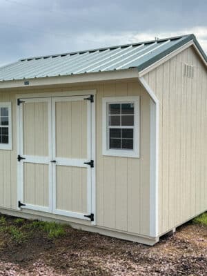 10x12 Quaker Shed. #7573