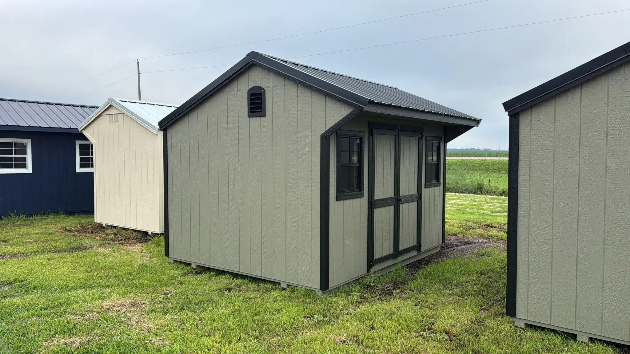 10x12 Quaker Shed. #7588
