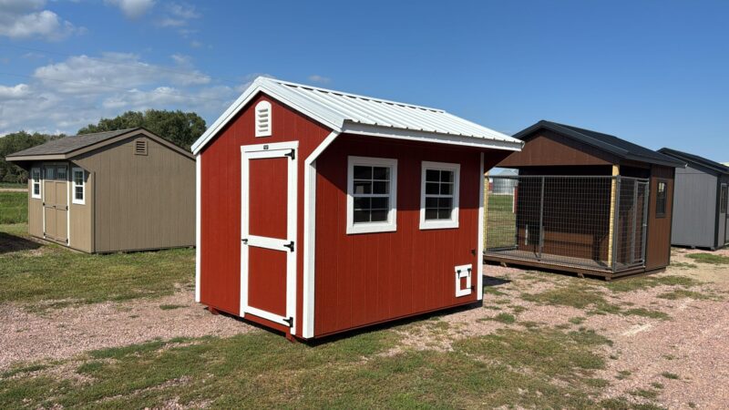 8 x 10 Chicken Coop. #7607