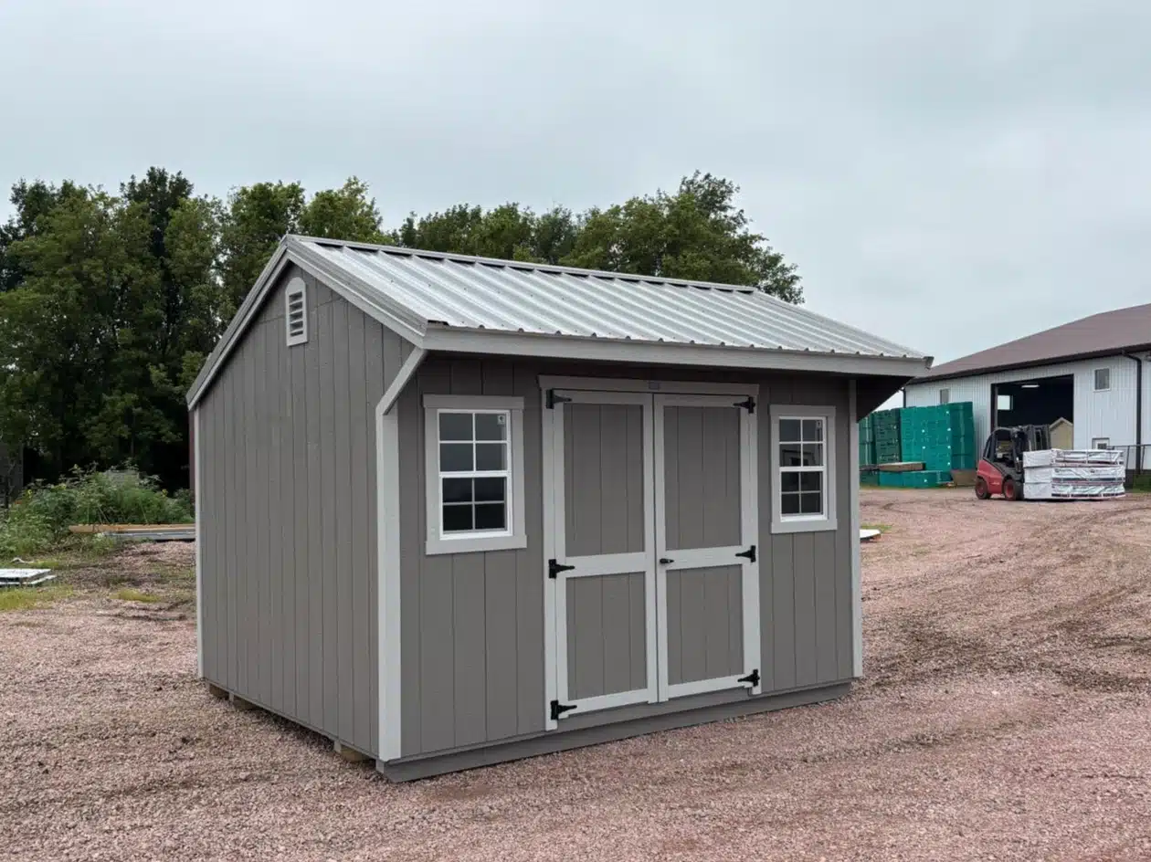 10x12 Quaker Shed. #7620
