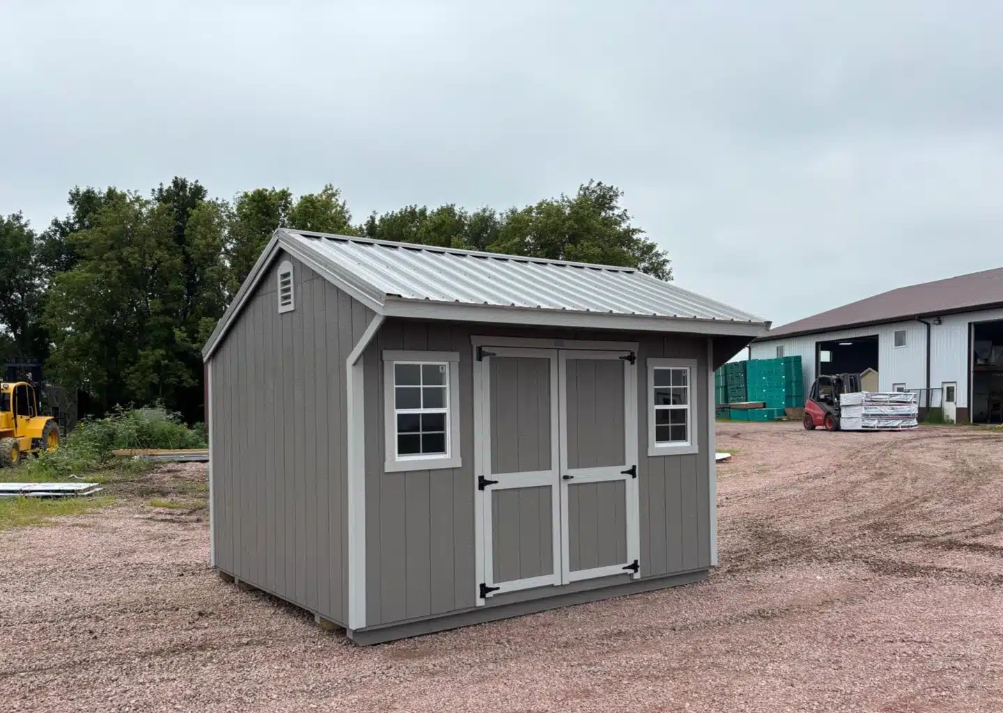 10x12 quaker Shed. #7621