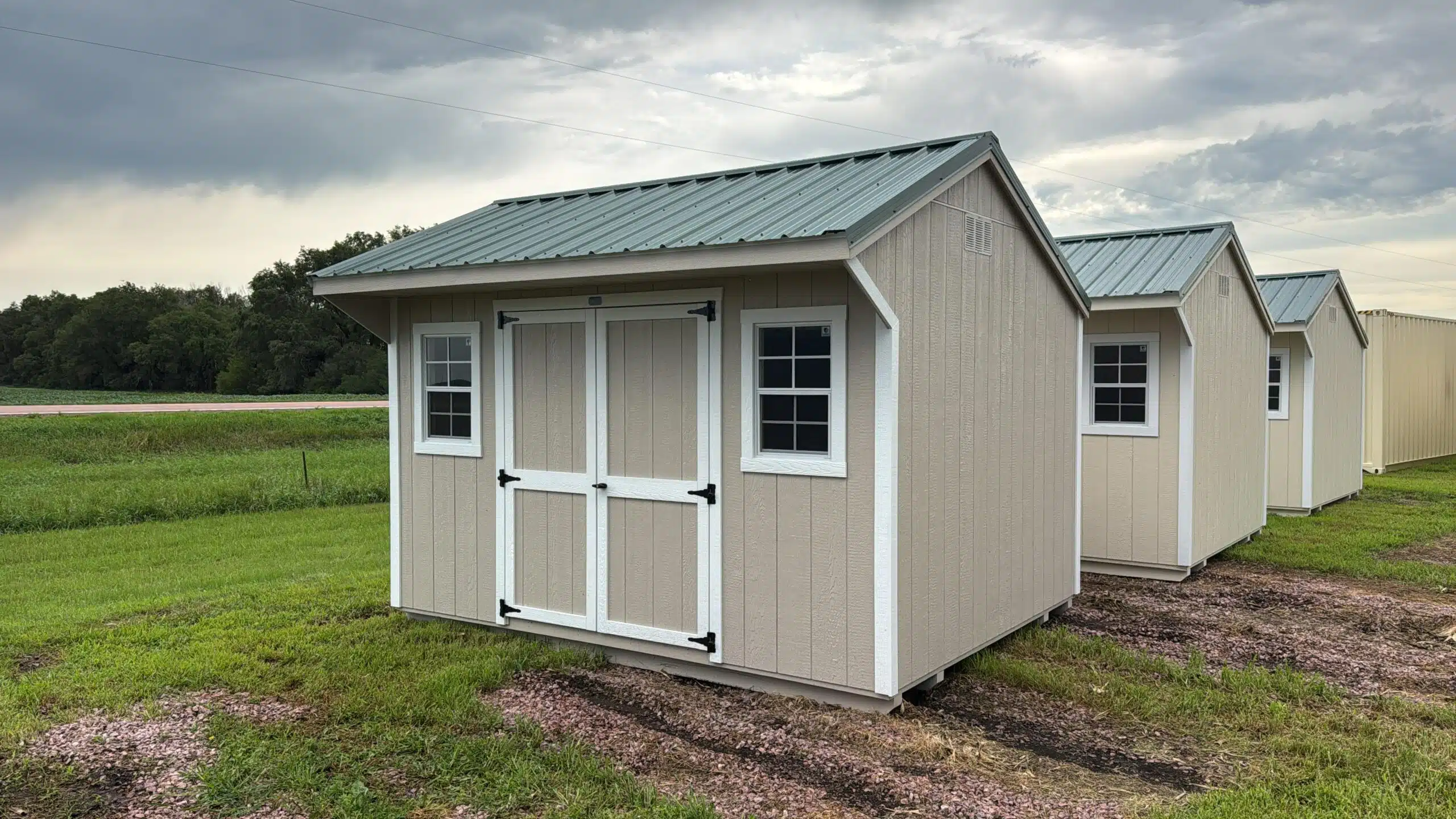 10x12 Quaker Shed. #7630