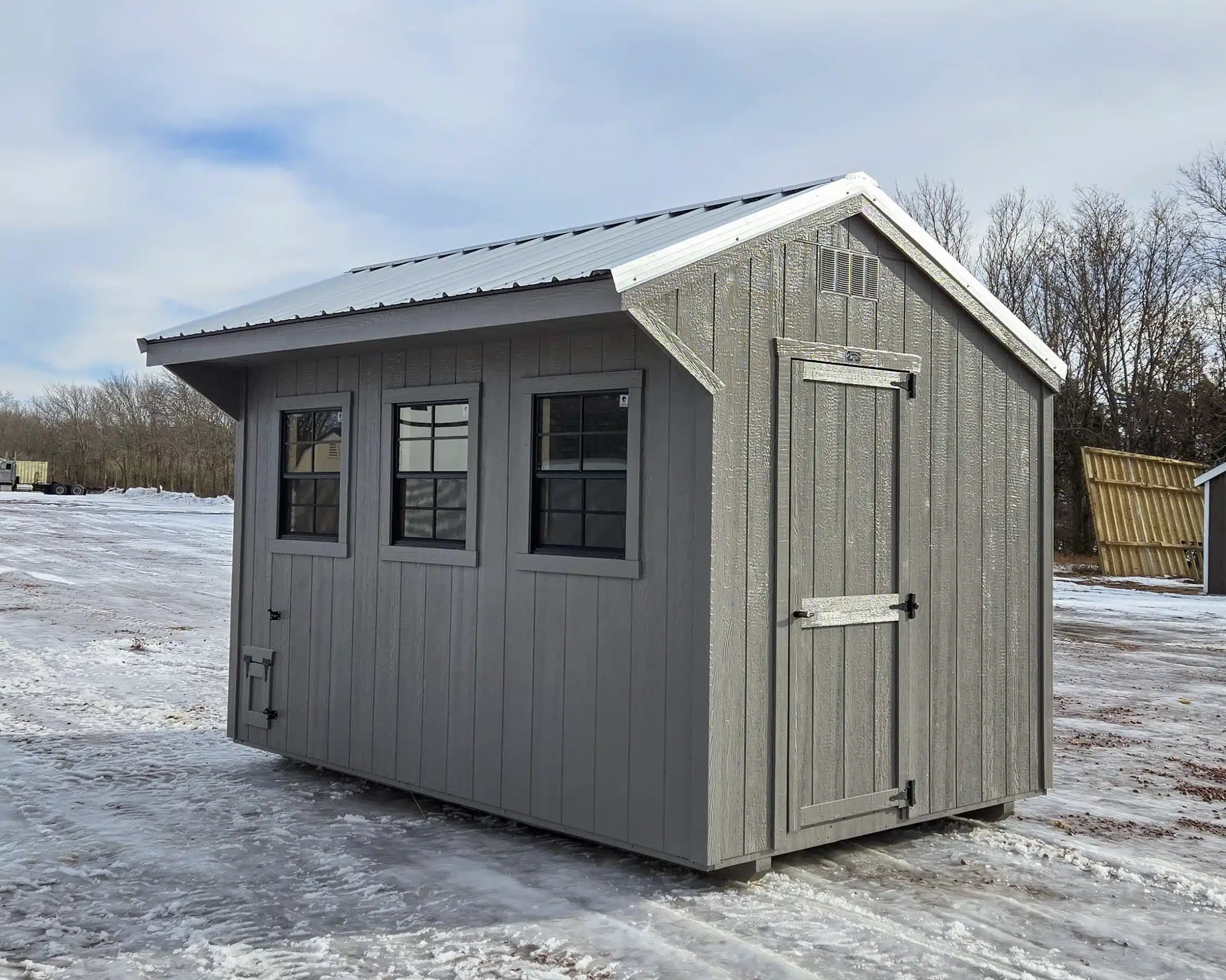 8x12 Chicken Coop. #7689
