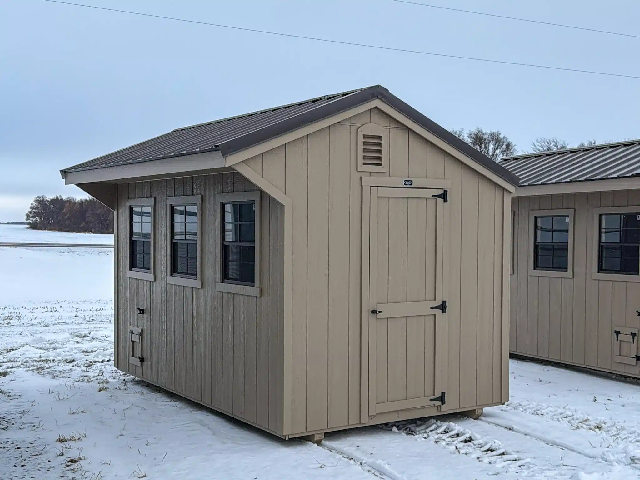 8x12 Chicken Coop. #7726