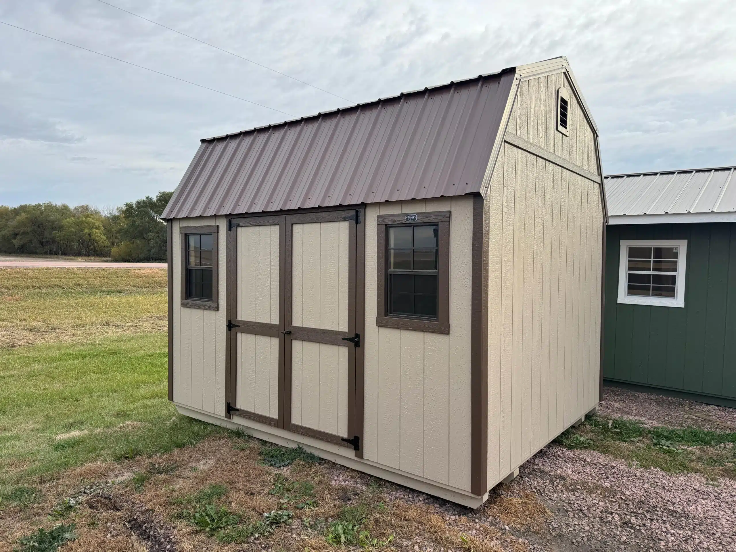 10x12 High Barn. #7742