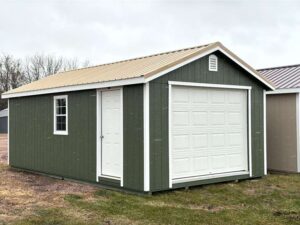 14 x 24 Ranch Garage. #7754
