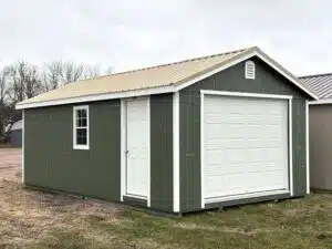 14x24 Ranch Garage. #7754