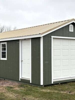 14 x 24 Ranch Garage. #7754