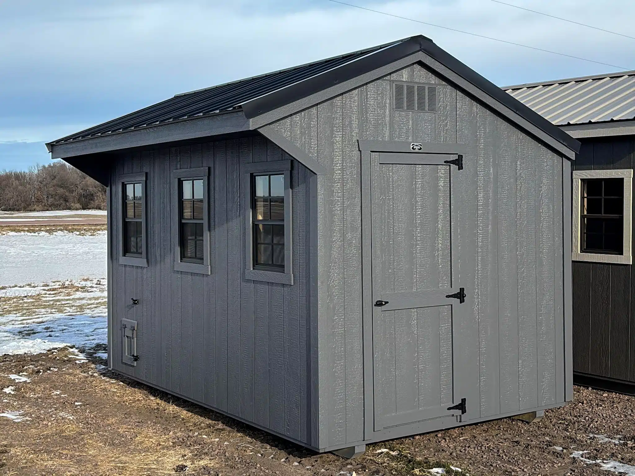 8x12 Chicken Coop. #7757