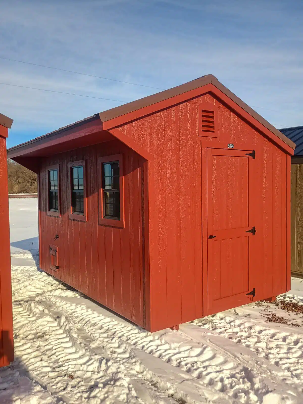 8x12 Chicken Coop. #7767