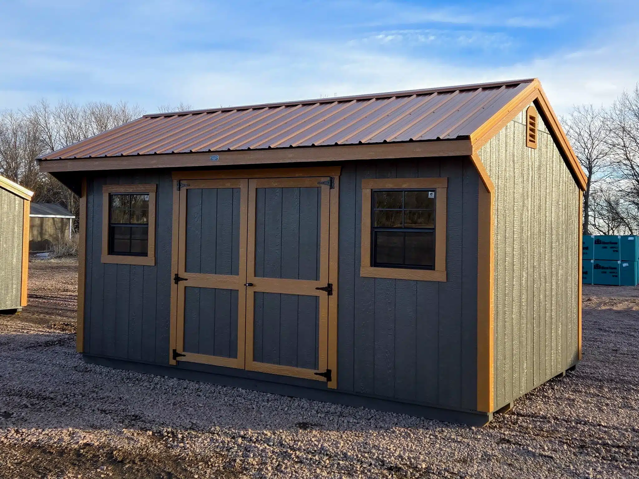 10x16 Quaker Shed. #7803
