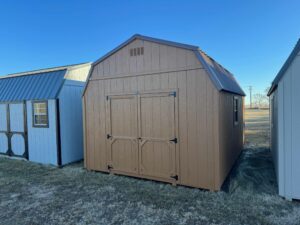Brown High Barn shed in shed lot