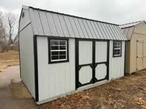 Gray High Barn shed in shed lot