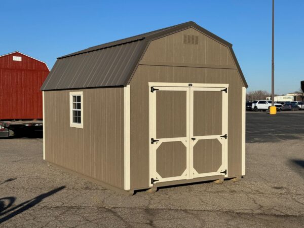 Brown High Barn shed in shed lot