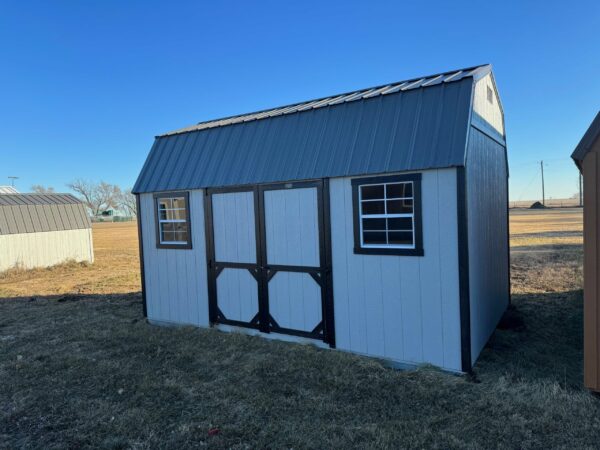 Gray High Barn shed on shed lot