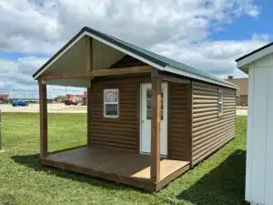 12x26 Log Sided Framed Cabin. #6968
