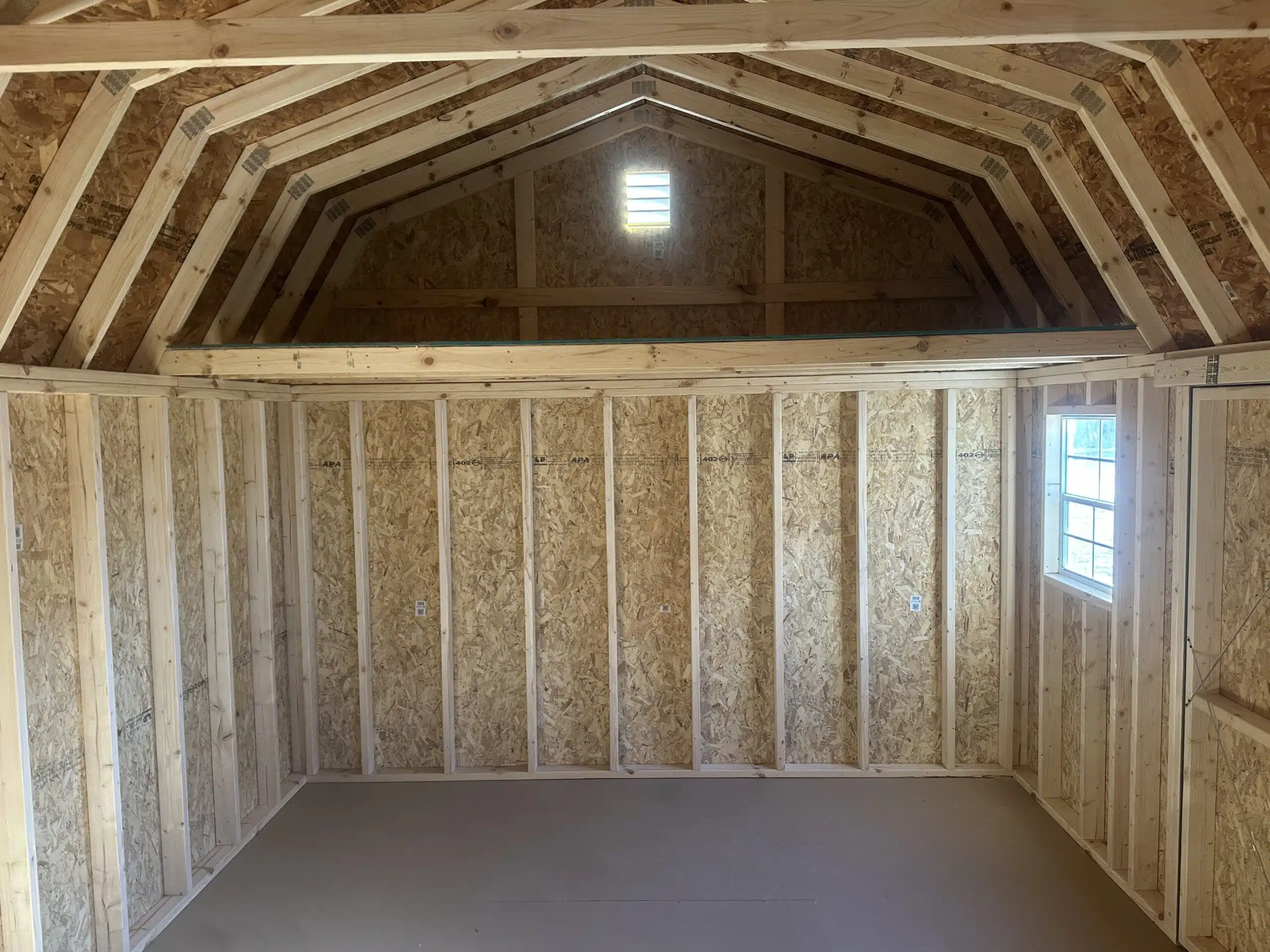 12x16 High Barn. #7715 - Image 2